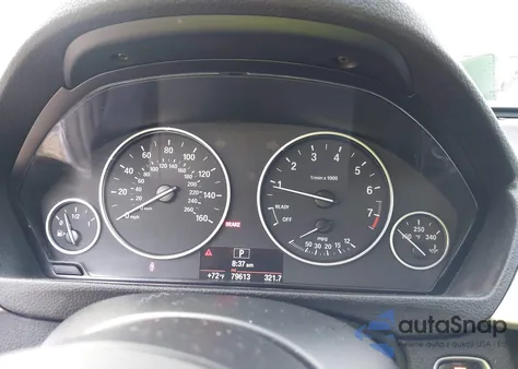 2015 BMW 320I z USA, uszkodzony, nr VIN WBA3B1C55FK137532